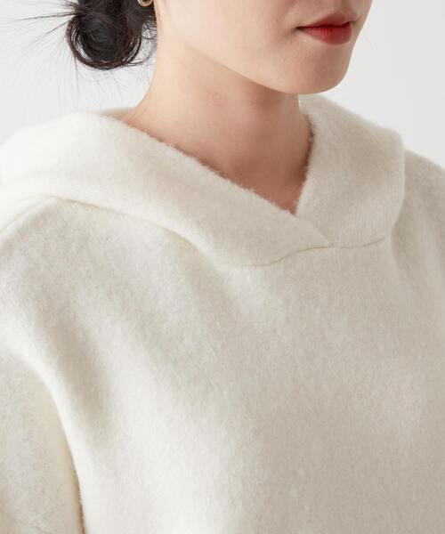 「Liesse」 長袖ニット - ベージュ レディース_画像10