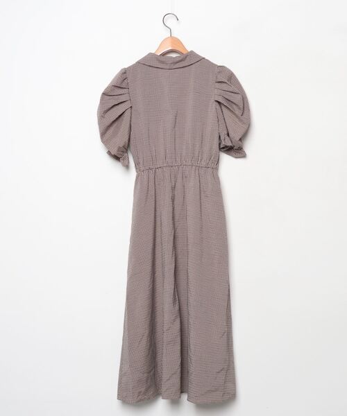 「OLIVE des OLIVE」 半袖ワンピース FREE ブラウン レディース_画像2