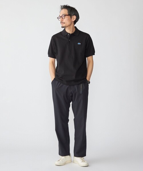 「LACOSTE」 半袖ポロシャツ 3 ネイビー メンズの画像