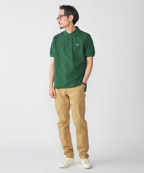 「LACOSTE」 半袖ポロシャツ 3 ネイビー メンズの画像