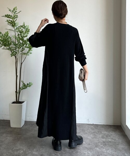 DouDou（ドゥドゥ） ワンピース 「WEB限定」ミリタリー風ドッキング