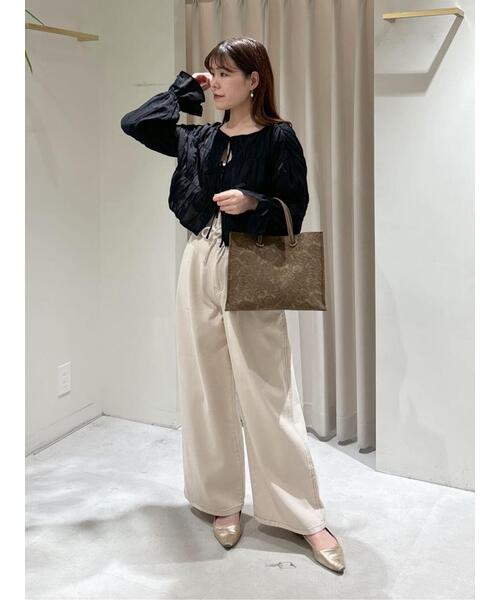 「FREE'S MART」 長袖ブラウス FREE イエロー レディース_画像6