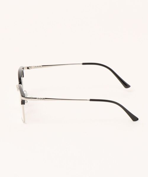 伊達紋袖鏡（上） A5874型 メタル・ボストン - 伊達メガネ｜すべて「ダテメガネ」限定の