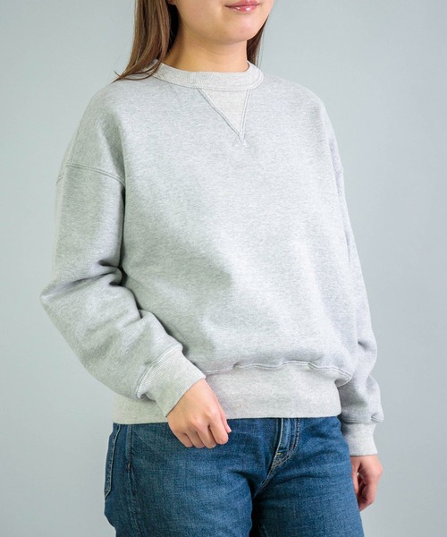 トレーナー スウェット 「OMNIGOD womens / オムニゴッド」 シンカー小寸裏毛 クルーネックトレーナー レディースの画像
