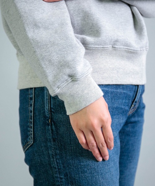 トレーナー スウェット 「OMNIGOD womens / オムニゴッド」 シンカー小寸裏毛 クルーネックトレーナー レディースの画像