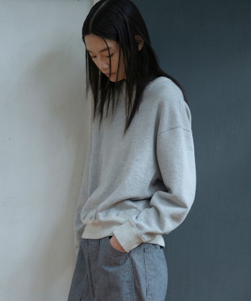 トレーナー スウェット 「OMNIGOD womens / オムニゴッド」 シンカー小寸裏毛 クルーネックトレーナー レディースの画像
