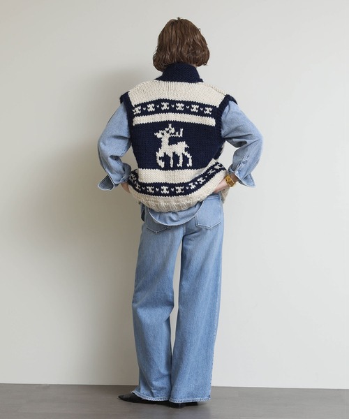 ニット セーター カウチンニットベスト レディース : ZOZOTOWN Yahoo