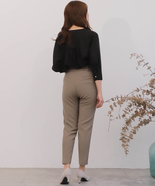 「mil」 7分袖ブラウス M ブラック レディース_画像8