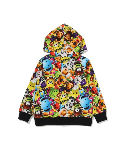 A BATHING APE（アベイシングエイプ） パーカー 3D MILO ALL FRIENDS