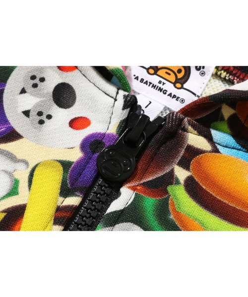 A BATHING APE（アベイシングエイプ） パーカー 3D MILO ALL FRIENDS