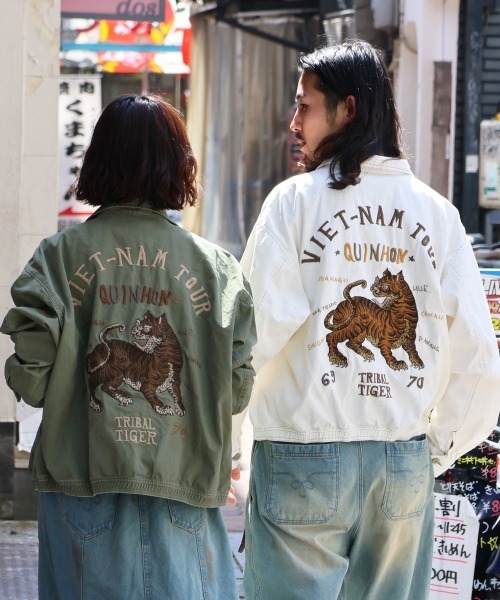 TOWN CRAFT スーベニア スカジャン ベトジャン Mサイズ TOWNCRAFT（タウンクラフト） WAIPER×TOWN CRAFT TL24S002WP SOUVENIR
