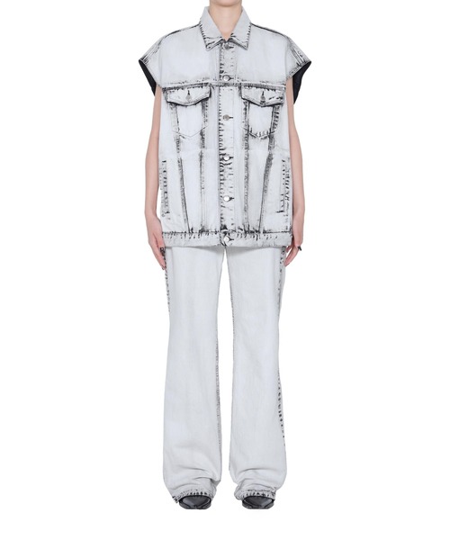 美品 ジョンローレンスサリバン オーバー サイズ デニムジャケット 日本製 JOHN LAWRENCE SULLIVAN（ジョン ローレンス サリバン） デニム