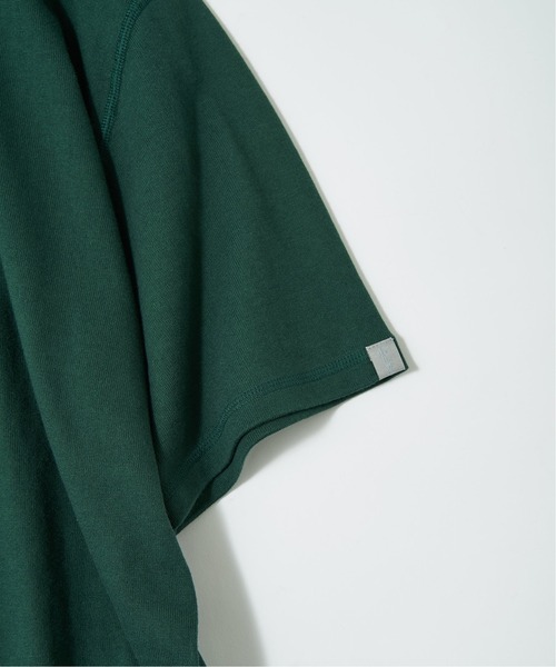 「LOOPWHEELER」 半袖Tシャツ LARGE ブラック メンズの画像