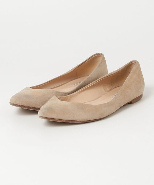 ファビオルスコーニ　フラットパンプス ○ファビオルスコーニ FABIO RUSCONI フラットパンプス （ブラック