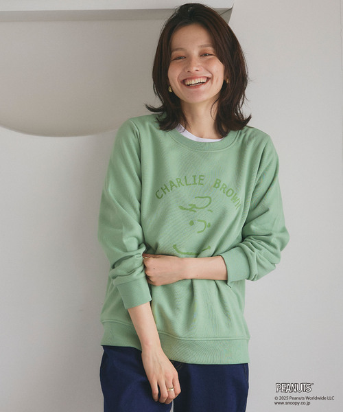 PEANUTS ニット セーター 「PEANUTS/ピーナッツ」チャーリーブラウン