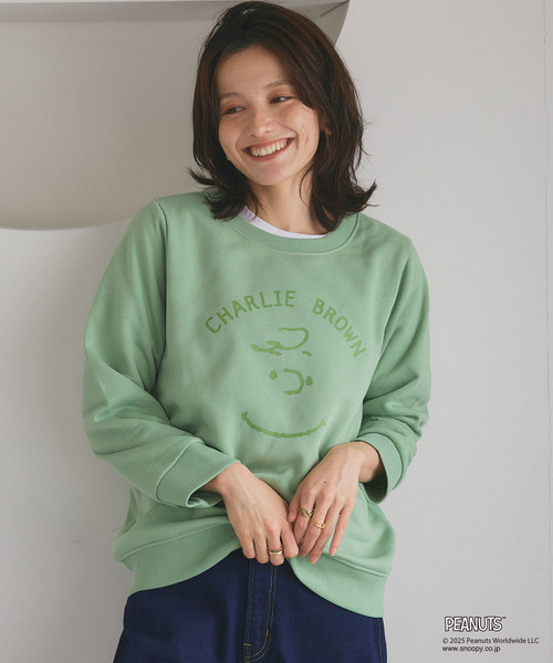PEANUTS ニット セーター 「PEANUTS/ピーナッツ」チャーリーブラウン