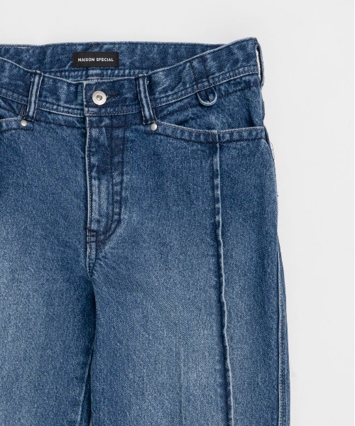 MAISON SPECIAL（メゾンスペシャル） デニムパンツ 38 ブラック