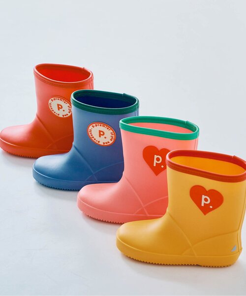 p.premier（ピードットプルミエ） 長靴 レインブーツ 雨の日がたのしい