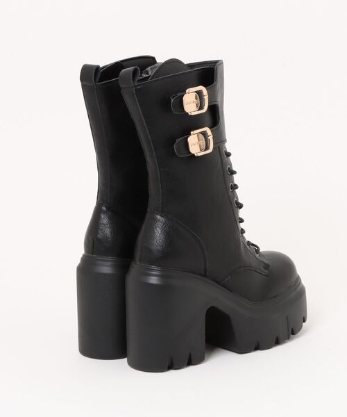 Lace Ladies（レースレディース） ブーツ ダブル ベルト レザー調
