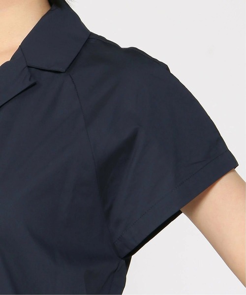 「PREFERIR」 シャツワンピース MEDIUM ブルー レディース_画像7
