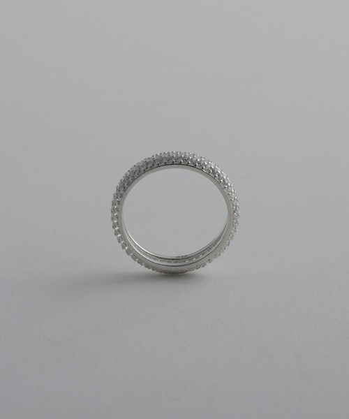 whoseA（フーシー） 指輪 リング 「silver925」Line Wide Ring