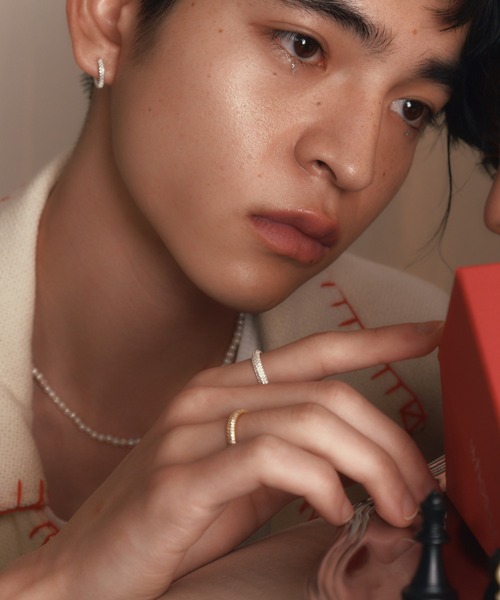 whoseA（フーシー） 指輪 リング 「silver925」Line Wide Ring