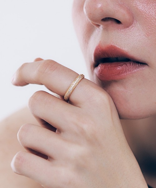 whoseA（フーシー） 指輪 リング 「silver925」Line Wide Ring