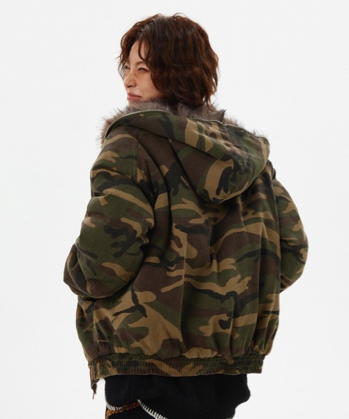 mushwear（マッシュウェア） ブルゾン アウター 内側フルファー中綿 
