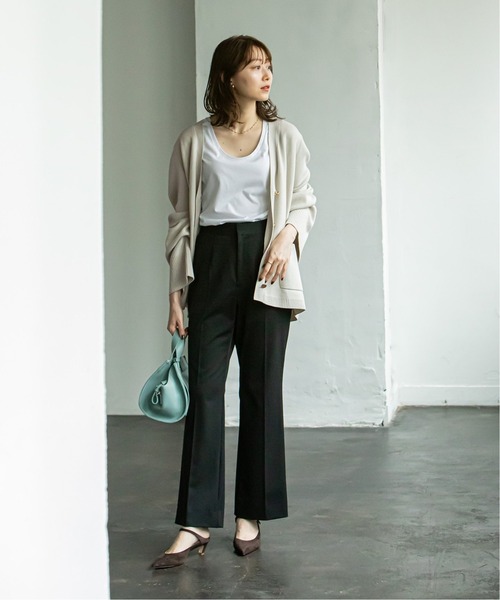 「NOBLE」 ニットカーディガン FREE ブラック レディース_画像7