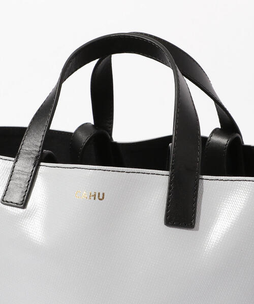 【未使用】TOMORROWLAND トートバッグ A4可 ブラックレザー 肩がけ TOMORROWLAND（トゥモローランド） トートバッグ 「別注」A CLUB HOUSE