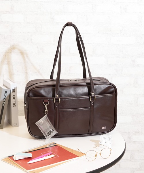 HeM（ヘム） ボストンバッグ セブンティーンコラボ スクールバッグ 18L