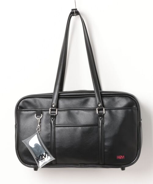 HeM（ヘム） ボストンバッグ セブンティーンコラボ スクールバッグ 18L