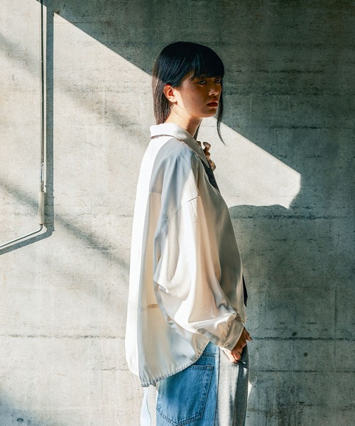 niko and…（ニコアンド） ブラウス シャツ 「MODE NORM CORE