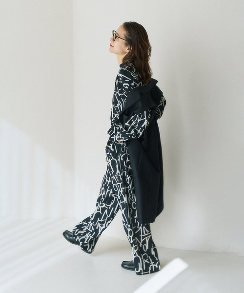 レディース HARDY NOIR LONESS PRINT パンツ スピックアンドスパン