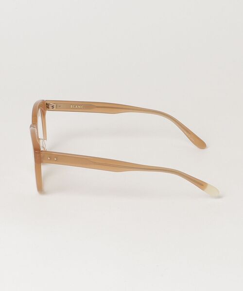 「BLANC..」 メガネ - ベージュ レディース_画像2