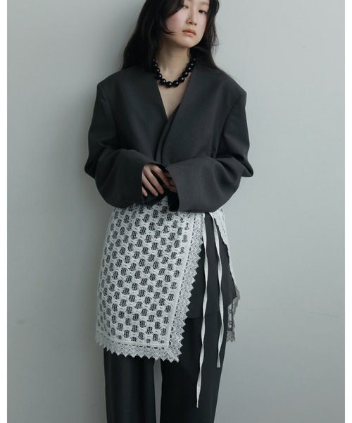 「anuke」 パンツ 38inch グレー レディース_画像7