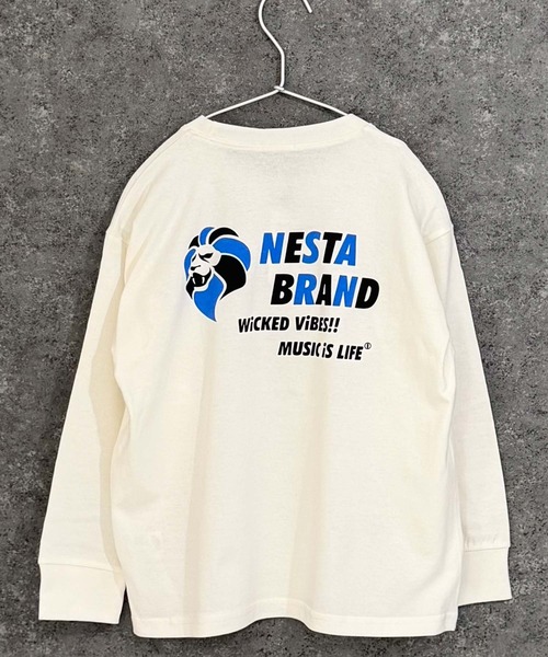 NESTA BRAND(ネスタブランド)  タグ付新品未使用  Tシャツ  サイズ:L NESTA BRAND（ネスタブランド） tシャツ 「NESTA/ネスタ」オーバー