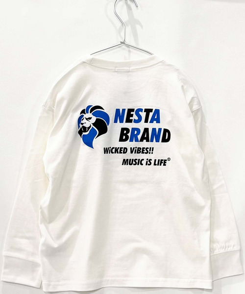 NESTA BRAND(ネスタブランド)  タグ付新品未使用  Tシャツ  サイズ:L NESTA BRAND（ネスタブランド） tシャツ 「NESTA/ネスタ」オーバー