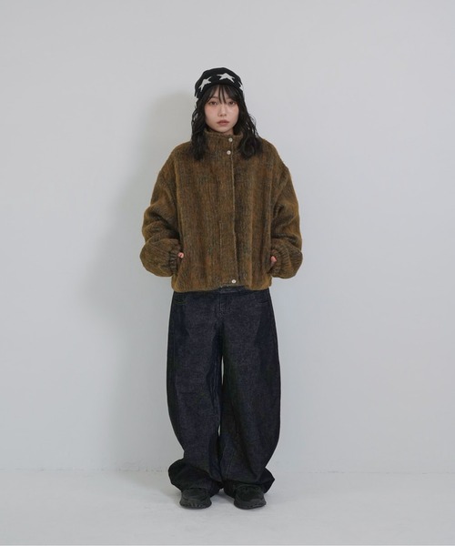 ジャケット・アウター Enewed nina mohair tuck blouson Enewd nina ブルゾン アウター mohair tuck blouson レディース
