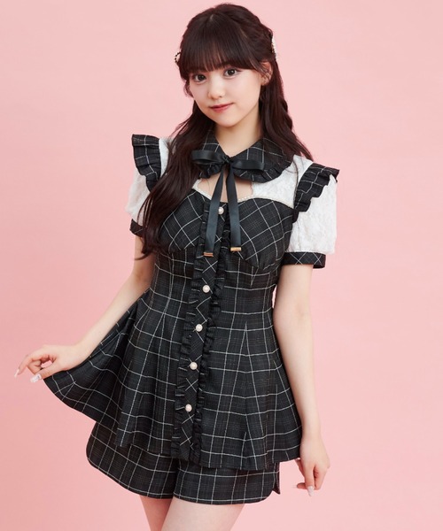 「Secret Honey」 セットアップ MEDIUM ブラック レディース_画像9