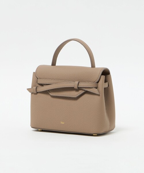 【新品未使用】トーヴ　TOV 2way ハンドバッグ　巾着　ベージュ tov（トーヴ） ハンドバッグ 「TOV」MIMI バッグ MINI : ZOZOTOWN