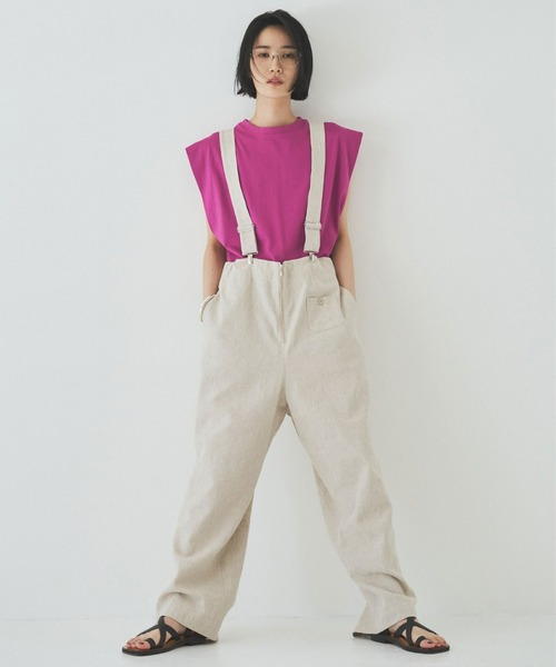 「GALLARDAGALANTE」 パンツ FREE ネイビー レディース_画像2
