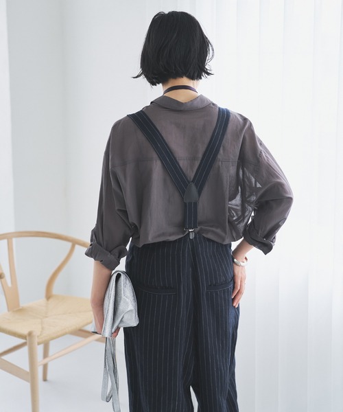 「GALLARDAGALANTE」 パンツ FREE ネイビー レディース_画像6