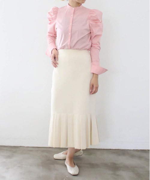 「Marilyn Moon」 プリーツスカート FREE ネイビー レディース_画像9