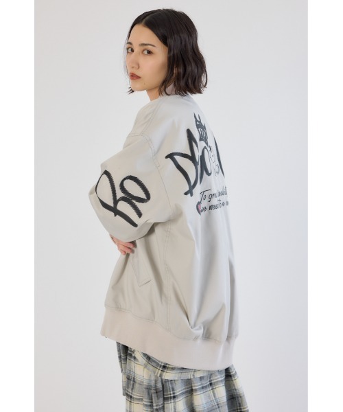 ロデオクラウンズ　BRIDGE BEAR オーバーブルゾン RODEO CROWNS WIDE BOWL | 【UNISEX】BRIDGE BEAR オーバーブルゾン