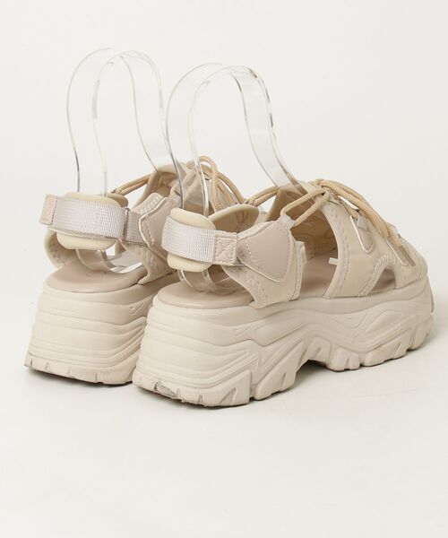 「Shoes in Closet」 フラットサンダル S ベージュ レディース_画像2