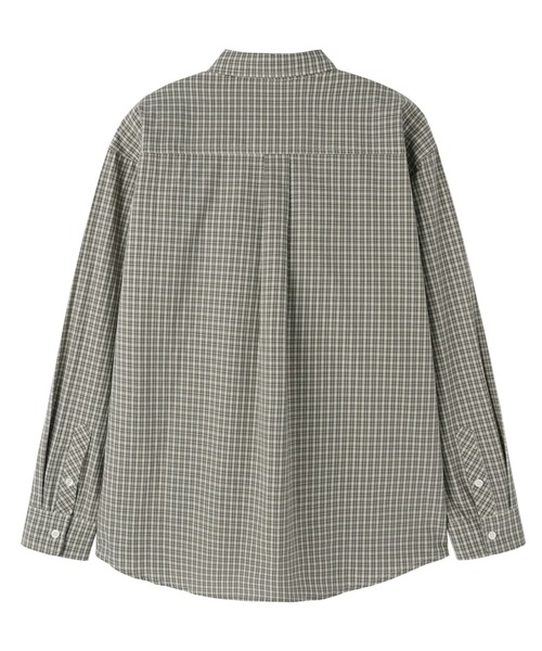 OY（オーワイ） シャツ 「OY/オーワイ」GRID CHECK SHIRT/グリッド