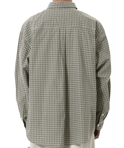 OY（オーワイ） シャツ 「OY/オーワイ」GRID CHECK SHIRT/グリッド