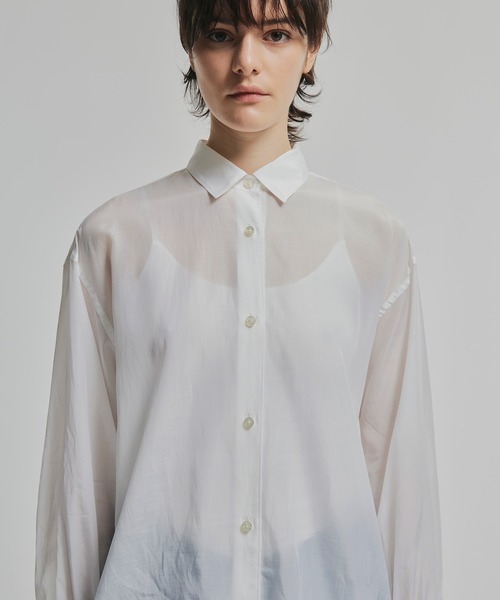 「NOISE MAKER」 長袖ブラウス FREE ネイビー レディース_画像6