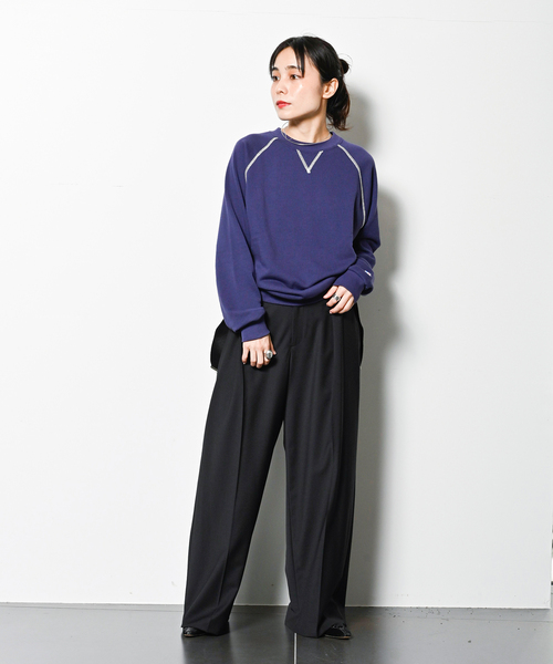 「CITYSHOP」 パンツ 38 ネイビー レディース_画像6